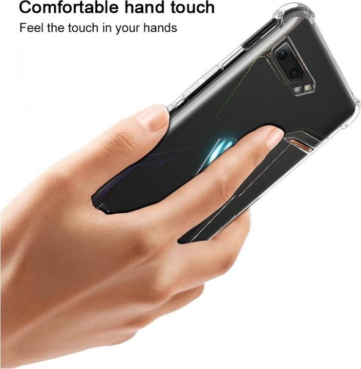 Produktbild Screenguard Asus ROG Phone 2 Hülle Crystal Soft Airbag Bumper (Asus ROG Phone)