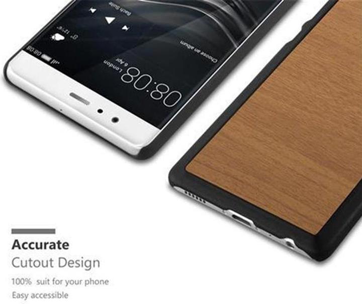 Produktbild Cadorabo Hard Cover Woody Cover (Huawei P9)