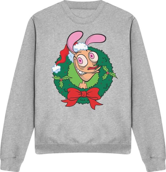 Produktbild Ren & Stimpy Sweatshirt weihnachtliches Design (XXL)