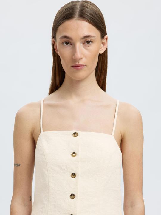 Image du produit Selected Femme Baumwollmix Spaghettiträger-Top (34)