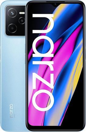 Immagine prodotto realme Narzo 50A Prime (64 GB, Blu lampeggiante, 6.60", Doppia SIM Ibrida, 50 Mpx, 4G)