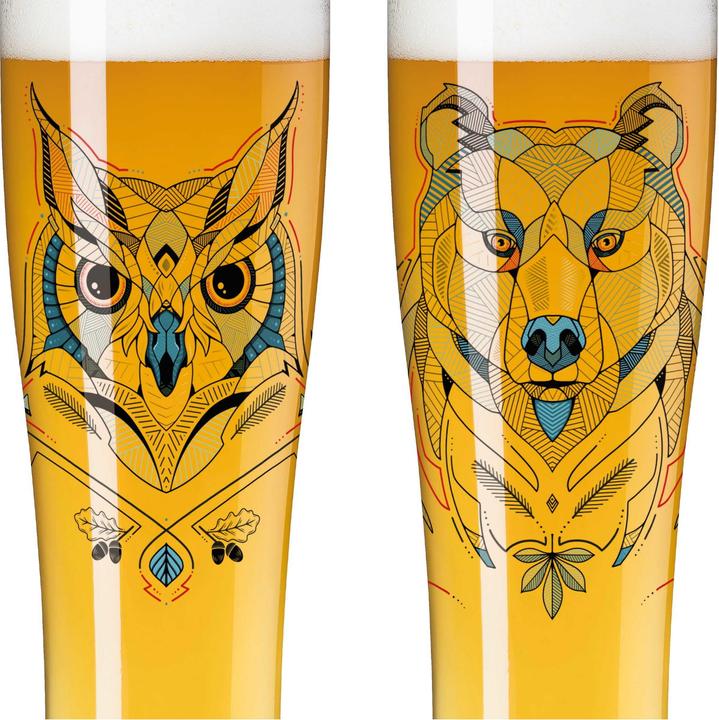 Produktbild Ritzenhoff 2-er-Set Weizenbierglas Brauchzeit (0.65 l, 2 x)