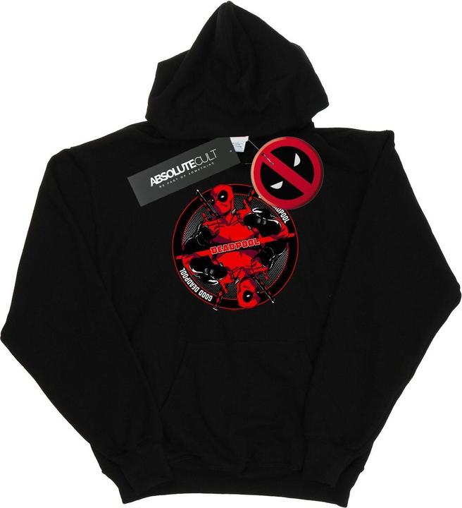 Immagine prodotto Deadpool Good Bad Felpa con Cappuccio Uomo (S)