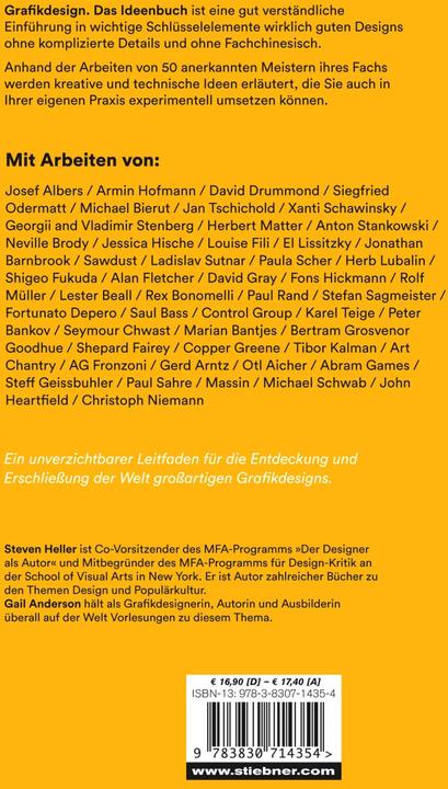 Produktbild Grafikdesign. Das Ideenbuch (Deutsch, Steven Heller, 2016)