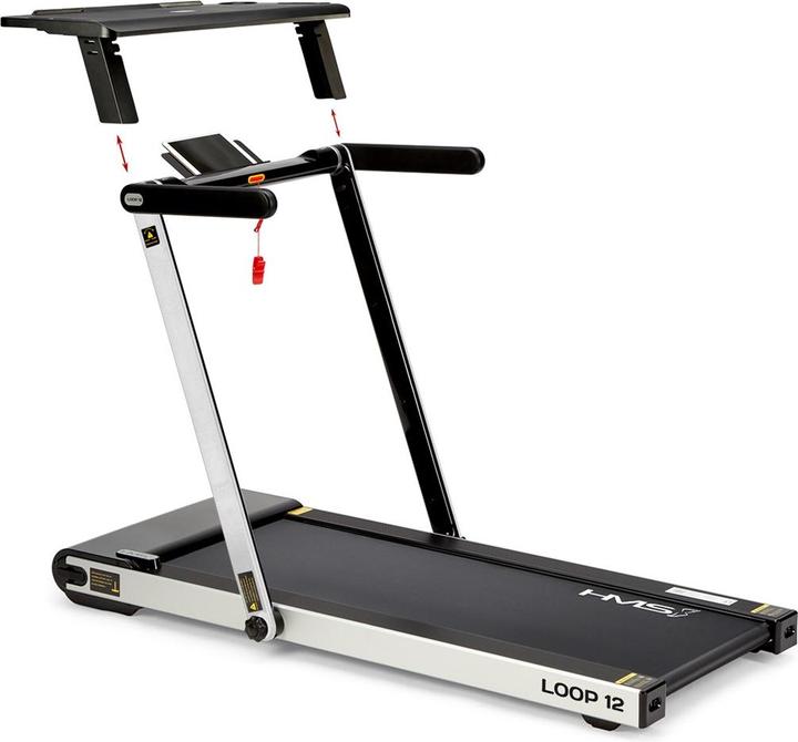 Actual product image HMS Loop12 (2 Pcs) Multi Grey Electric Treadmill With Desk