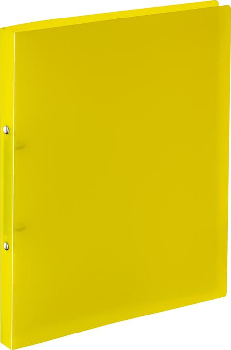 Actual product image Kolma Ring binder Easy A4 soft 2 rings filling height 1 cm yellow (A4, 21 mm, 1 Piece)