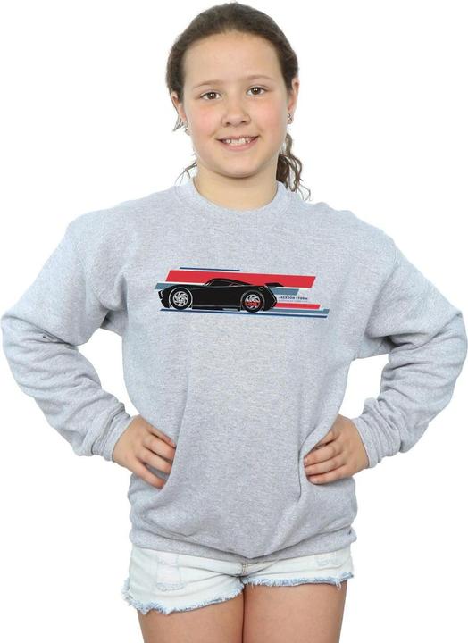 Image du produit Disney - Sweat CARS JACKSON STORM STRIPES - Fille (152, 158)