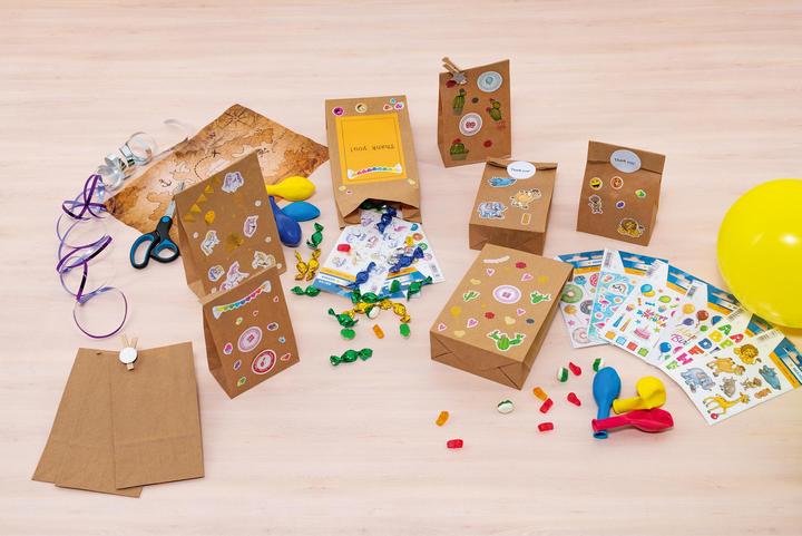 Actual product image HERMA Birthday stickers