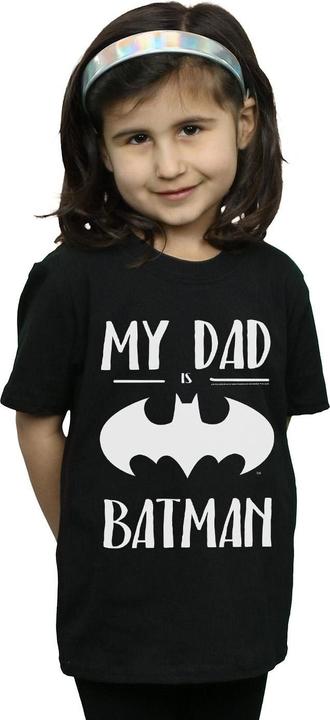 Produktbild Batman My Dad Is Batman TShirt Mädchen (140, 146)