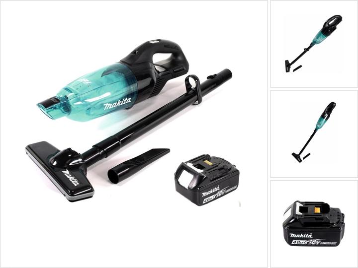 Makita DCL281 FM1B Aspirapolvere a batteria 18V + 1x Batteria 4.0Ah - senza caricatore