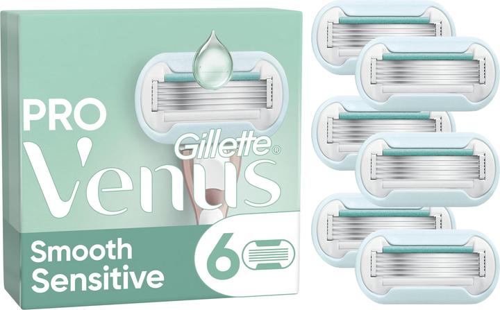 Venus Optic Venus - Venus Pro Smooth Sensitive Razor Blades - Green/White