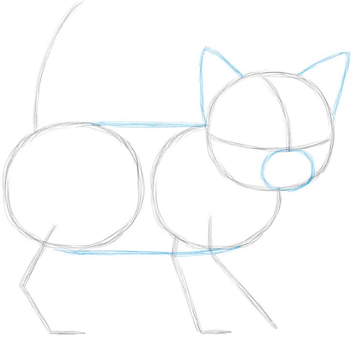 Actual product image The art of drawing for children - I draw cats