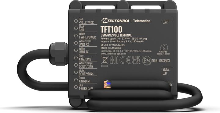 Teltonika Tracker SAS - TFT100 - Interfaccia CAN - E-Forklikt Tracker Plus - GSM/GNSS