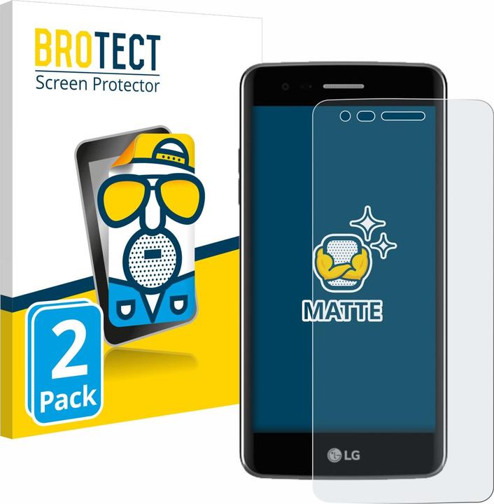 Image du produit BROTECT Film de protection antireflet Protection d'écran mat (2 pièce(s), LG K8 2017)