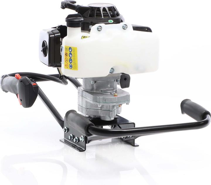 Image du produit Wiltec Tarière thermique Essence 3 CV 2,2kW 63cc Usage pour 2 personnes Perceuse Sol Foreuse à moteur