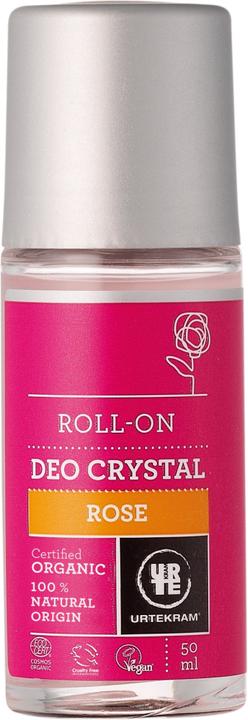 Immagine prodotto Urtekram Roll-On al Deocristallo di Rosa Biologico (Roll-on, 50 ml)