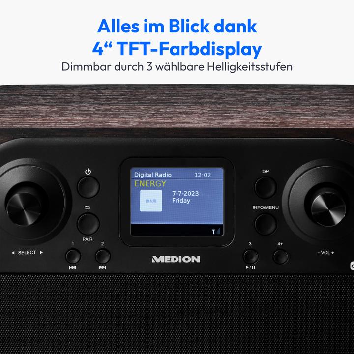 Actual product image Medion Life P66700 (DAB+, FM, PLL, Bluetooth)
