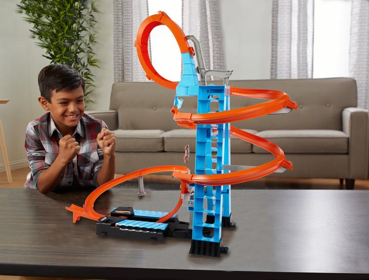 Produktbild Hot Wheels Action - Wolkenkratzer-Crash-Spielset