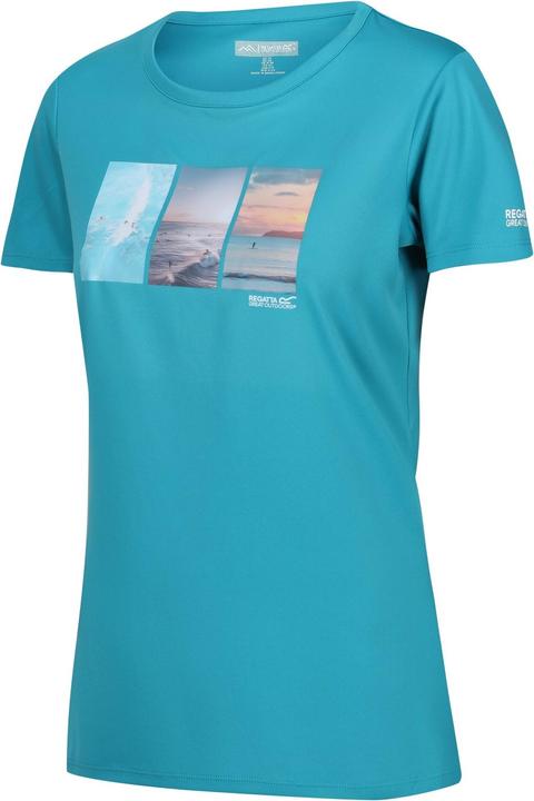 Actual product image Regatta Womens/Ladies Fingal VIII Ocean T-Shirt (38 D)