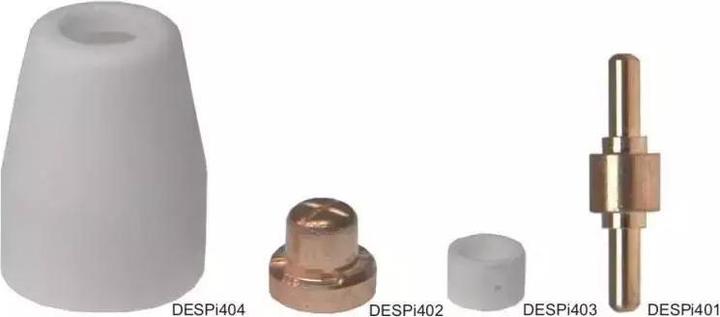 Produktbild Dedra Plasmaelektrode 10 Stk. - DESPi401
