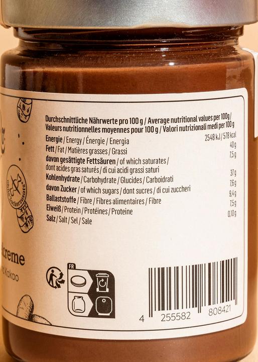 Produktbild KoRo Erdmandel-Cashewcreme mit Kakaopulver (350 g)