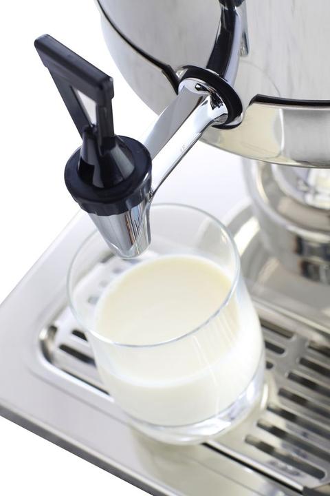Immagine prodotto Hendi Distributore di latte con cilindro per il ghiaccio da 10,5 litri in acciaio inox (1050 cl)