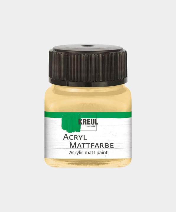 Produktbild Kreul Acryl Mattfarbe, 20 ml (Cappuccino, 20 ml)