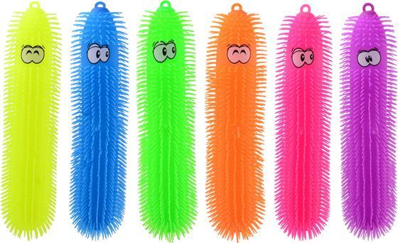 Actual product image Johntoy Giant fluffy worm fidget, 50 cm