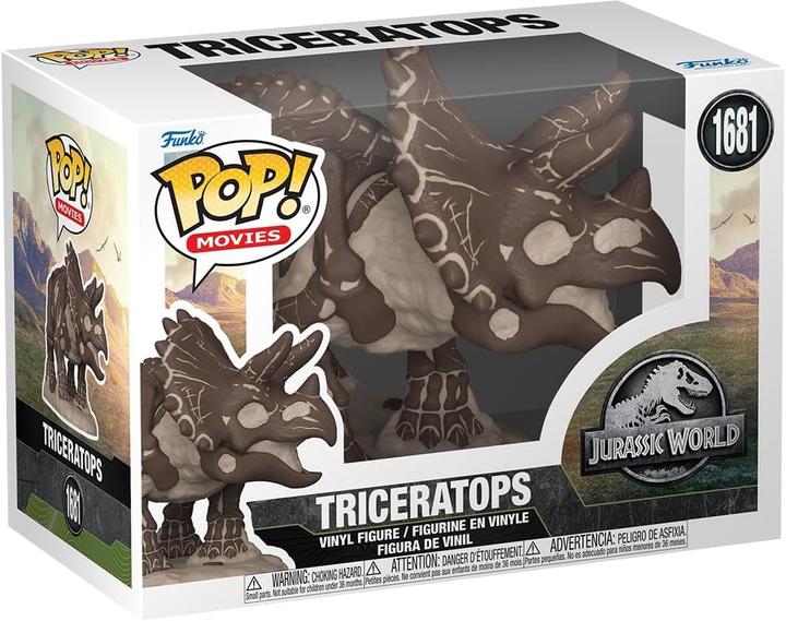 Produktbild Funko Jurassic Park Fossil POP! Movies Vinyl Figur Triceratops 9 cm