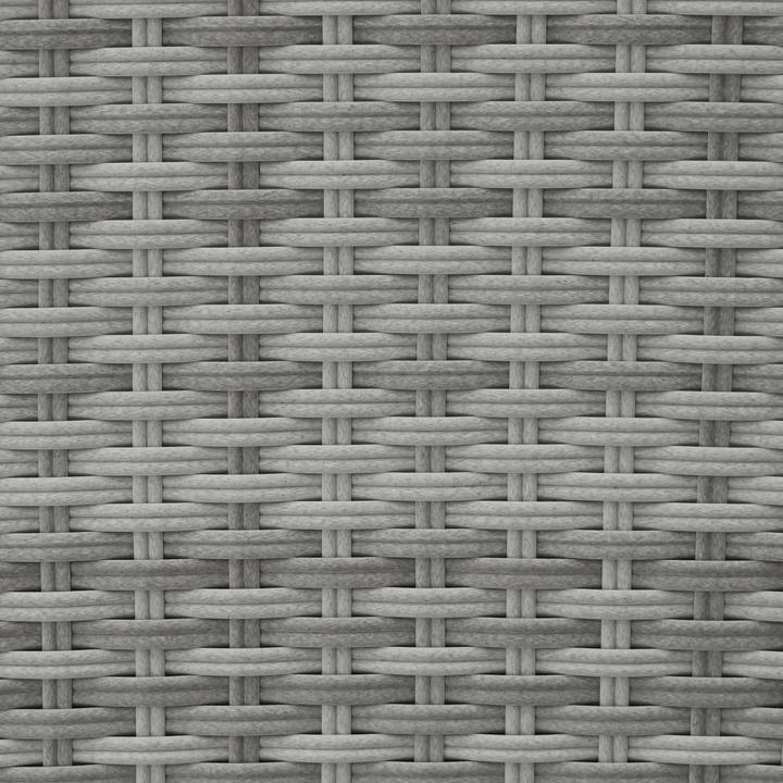 Immagine prodotto tectake 2 Sedie da giardino in rattan + 4 rivestimenti di ricambio