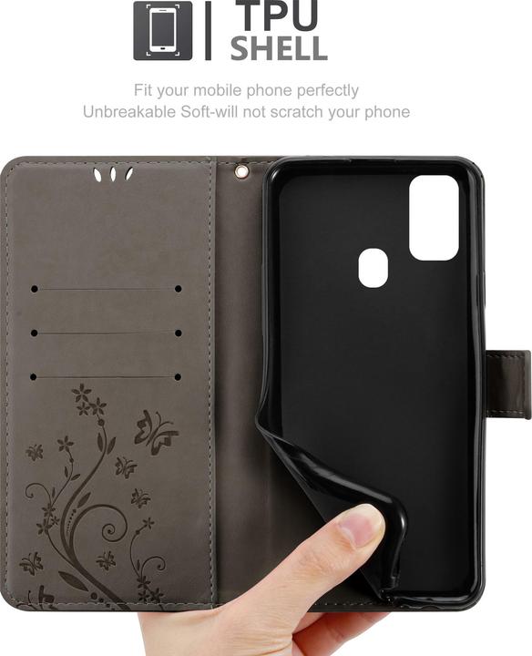 Immagine prodotto Cadorabo Copertina del libro di fiori (Samsung Galaxy M21, Samsung Galaxy M30s)