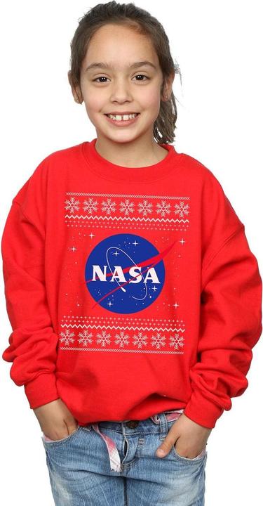 Immagine prodotto Nasa Classic Fair Isle Felpa Ragazze (152, 158)