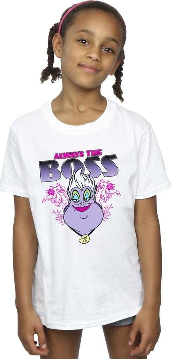 Image du produit Disney - T-shirt THE LITTLE MERMAID URSULA MUM IS THE BOSS - Fille (128)