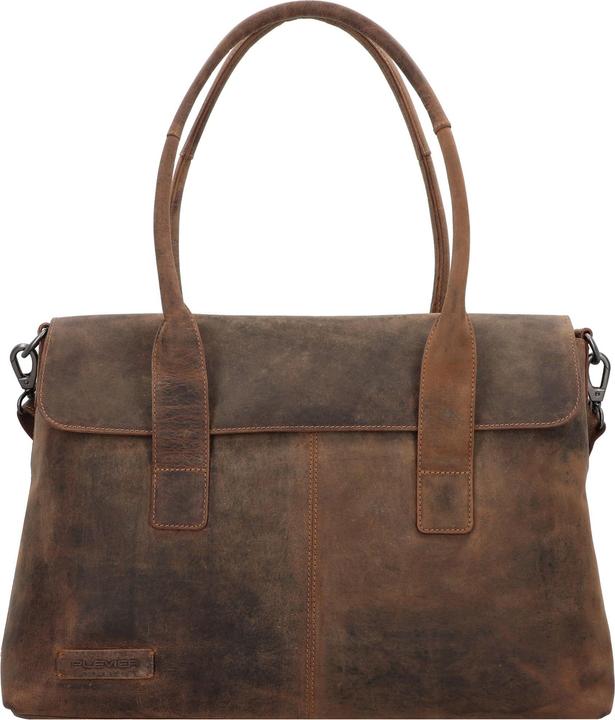Produktbild Plevier Lamarr schoudertas 15.6 inch bruin.