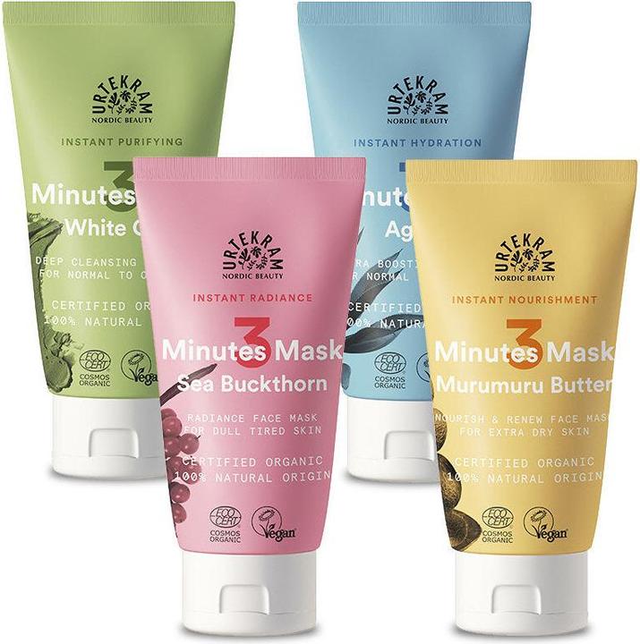 Produktbild Urtekram Gesichtsmaske Sanddorn 75 ml (75 ml)