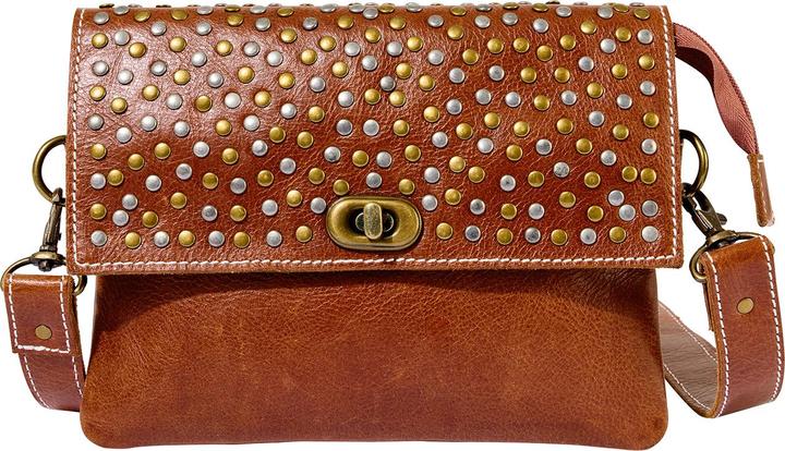 Produktbild Joe Browns Studded Washed Leather Crossbody Bag