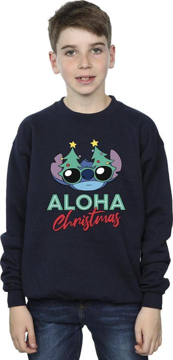 Produktbild Disney Lilo And Stitch Christmas Tree Shades Sweatshirt Jungen (152, 158)