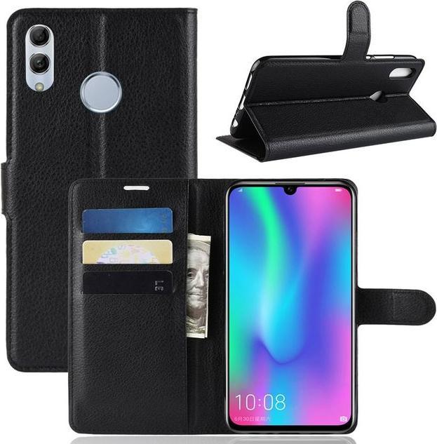 Actual product image MU Classic Litchi Leather Bookcover Series (Huawei P Smart (2019), Honor 10 Lite)