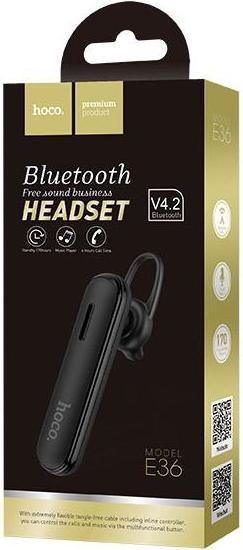 Immagine prodotto Hoco E36 Auricolare In-ear senza fili per chiamate/musica Bluetooth Nero (170 h, Senza fili)