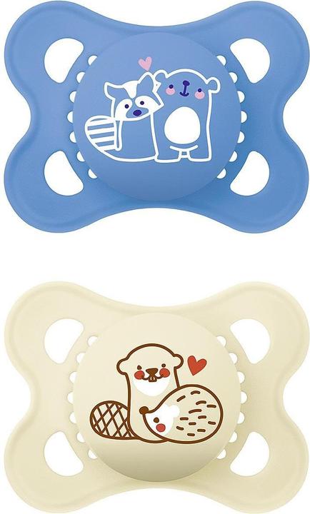 Actual product image MAM Original Pure Latex 0-6 boy (2 x, from 6 m.)