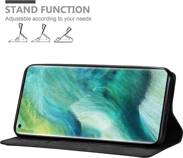 Actual product image Cadorabo Book Invisible Magnet Cover (Oppo Find X2)