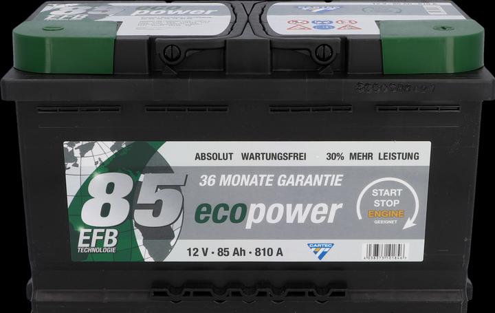 Produktbild Cartec Eco Power 85 (12 V, 85 Ah, 810 A)