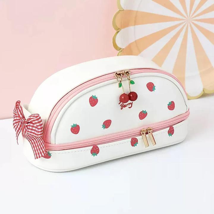 Produktbild Only-Bags.Store Federmäppchen, grosses Fassungsvermögen, Stiftebox, Beutelhalter, Box, Büro, Schulbedarf für Kinder