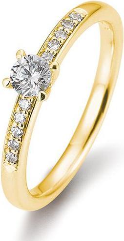 Produktbild Breuning Verlobungsring Pavé (56, 585/14 K Gold)