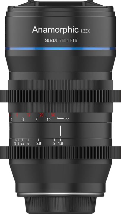 Actual product image Sirui 35mm F1.8 Anamorphic, MFT Mount (Micro Four Thirds, Micro Four Thirds)