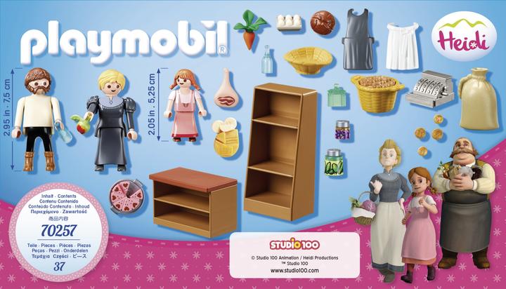 Immagine prodotto Playmobil Negozio di paese della famiglia Keller (70257, Playmobil Heidi)