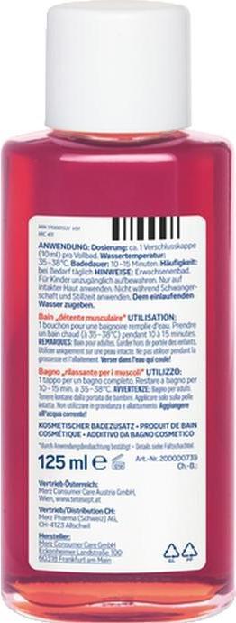Produktbild Tetesept Bath Muscle relaxation 125 ml (125 ml, Badeöl)