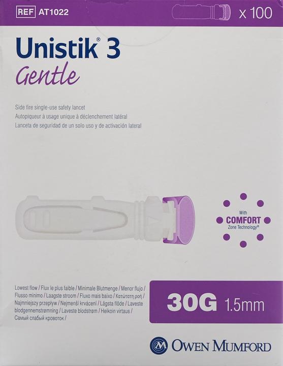 Produktbild Owen Mumford Sicherheitslanzetten Gentle (Lanzette)