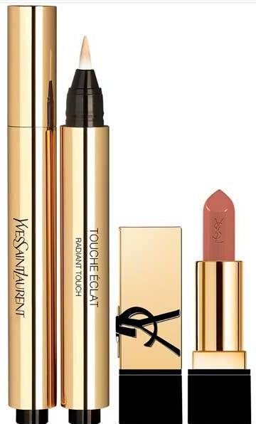 Yves Saint Laurent Touche Éclat Set Touche Éclat 2 + Mini Rouge Pour Couture NM