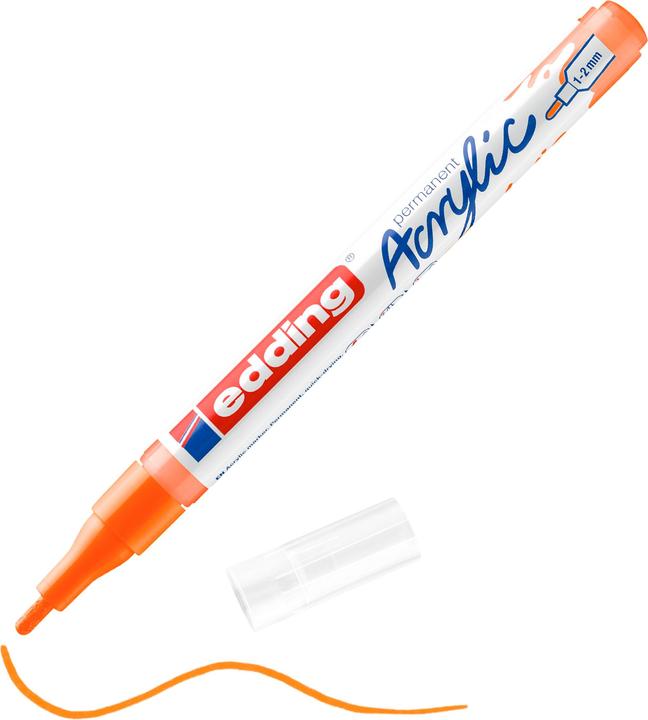 Produktbild Edding Acrylmarker 5300 Fein (Neonorange, 2 mm, 1 x)